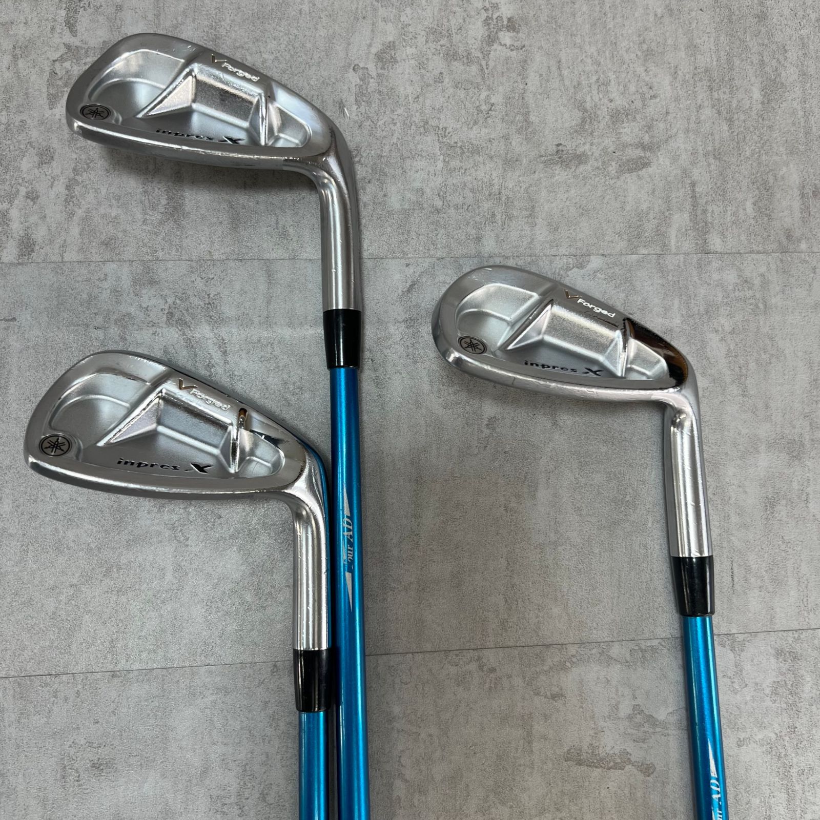 ヤマハ インプレスX V フォージド メンズゴルフ アイアンセット 6本 右利き用 S YAMAHA inpres FORGED パター コース用品