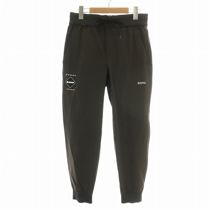 F.C.R.B. WIDE TRAINING PANTS 黒M