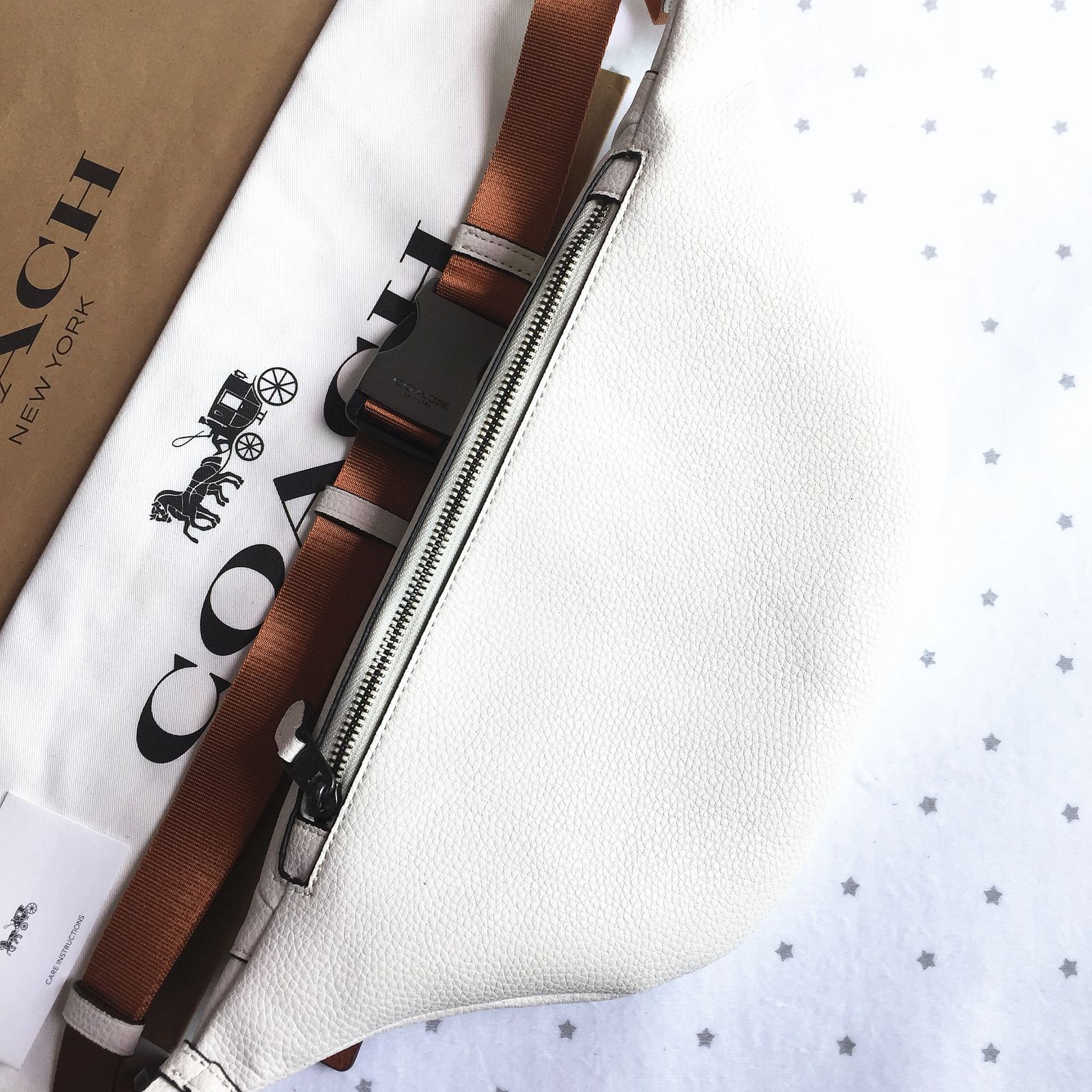 セール中】COACH コーチバッグ CH000 チョーク ボディーバッグ ベルト  