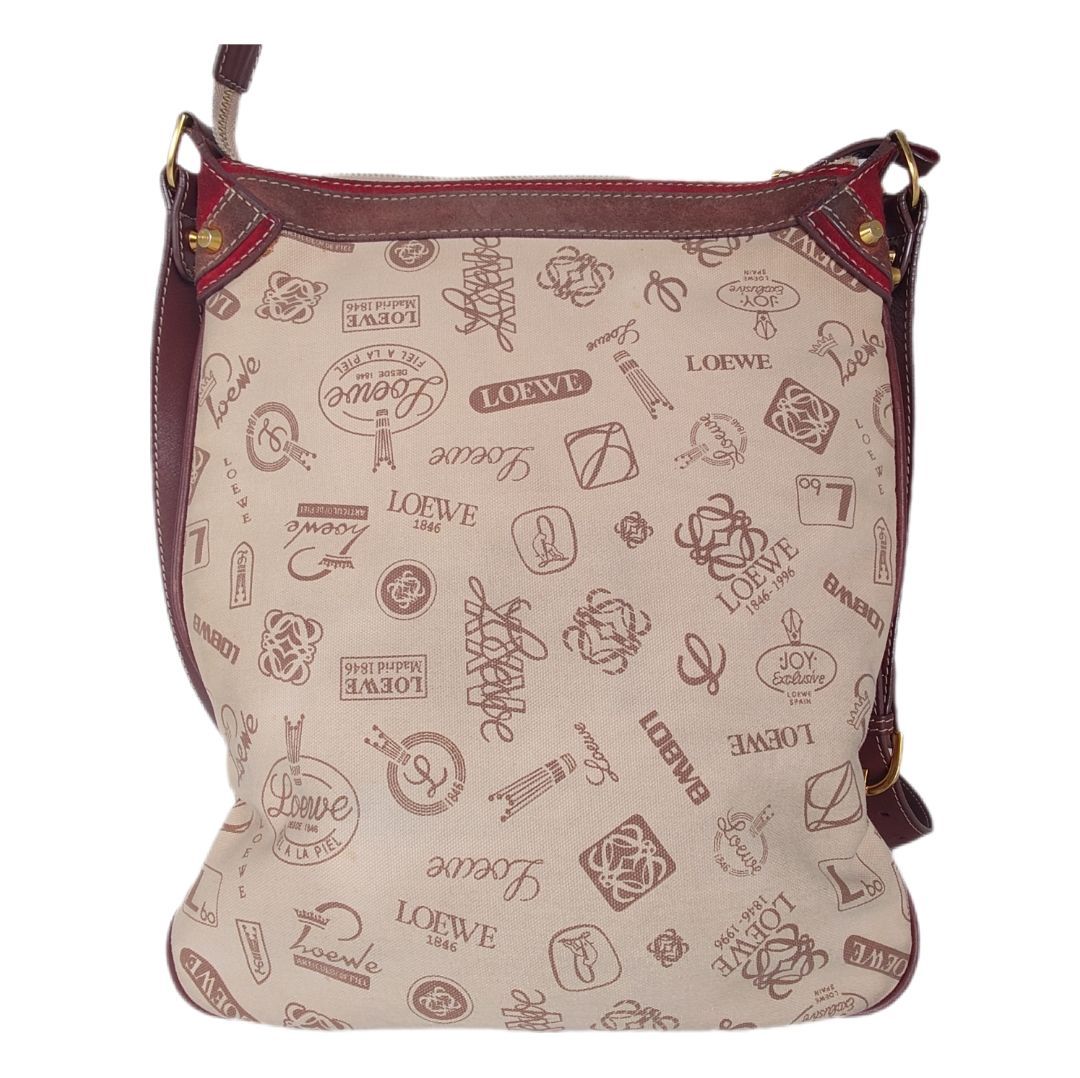 希少✨ロエベ ショルダーバッグ 160周年記念モデル ロゴ バッジ 青 スエード Vintage】LOEWE ロエベ 160周年記念モデル ショルダーバッグ