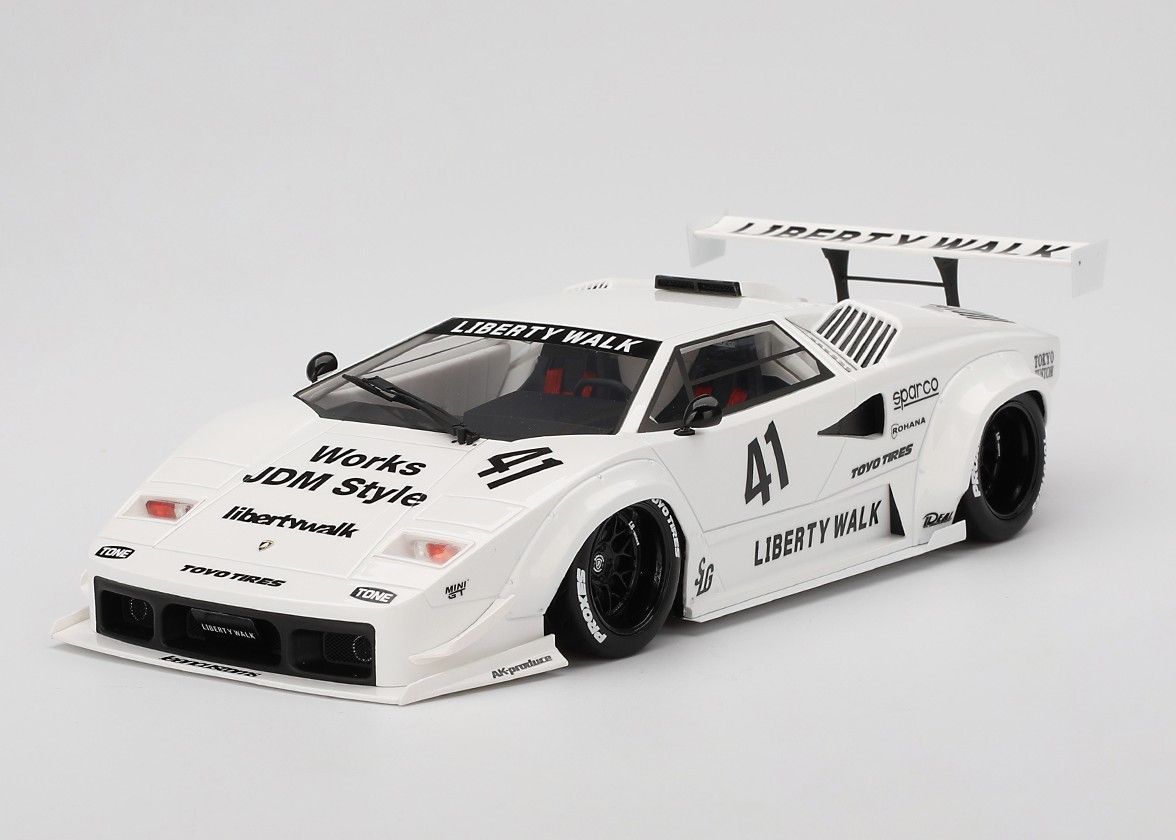 トップスピード 1 18 ランボルギーニ カウンタック LB-WORKS 東京オートサロン 2025 ホワイト TS0600 TOP SPEED 1 18 Lamborghini Countach White Tokyo Auto Salon