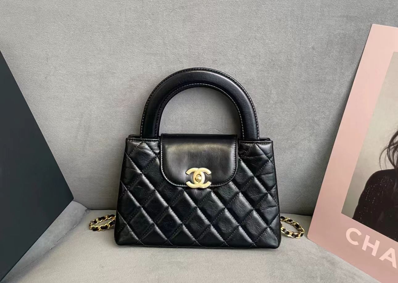 シャネルChanel 23K 超ミニ ショッピング バッグ ショルダーバッグ ...