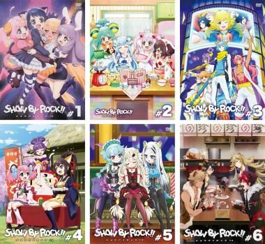 [316677]SHOW BY ROCK!!#(6枚セット)第1話〜第12話 最終【全巻セット アニメ 中古 DVD】ケース無:: レンタル落ち SHOW BY ROCK!!#(6枚セット)第1話～第12話 最終【全巻セット