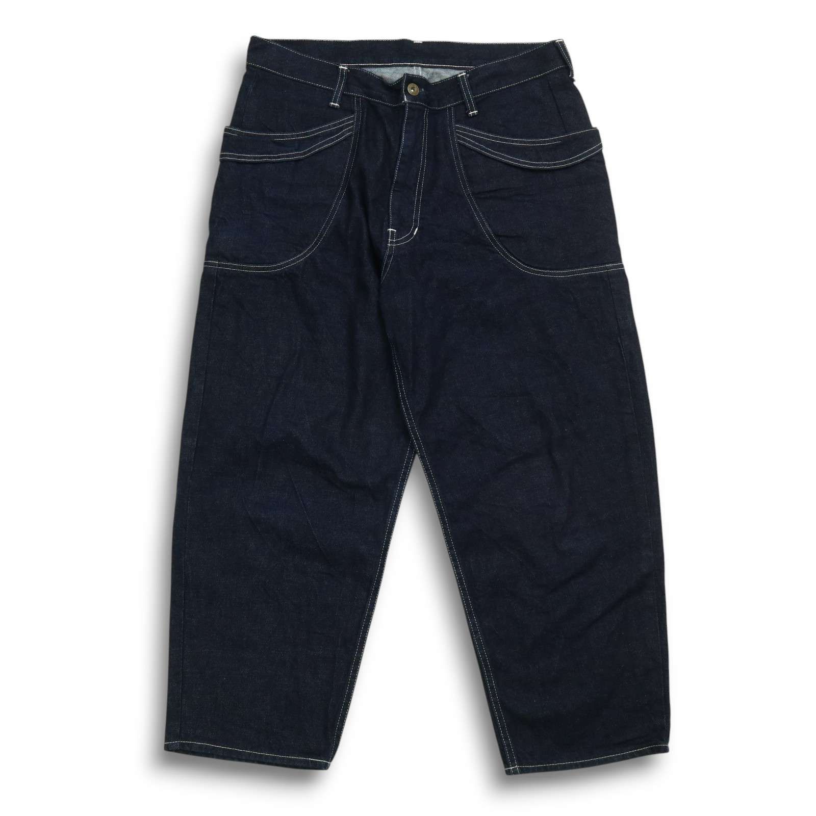【新品未使用】 トリートユアセルフ　デニムパンツ　ディープブルー　ブルーデニム 2025 SPRING&SUMMER パンツコレクション | BLUE BLUE | ブルー