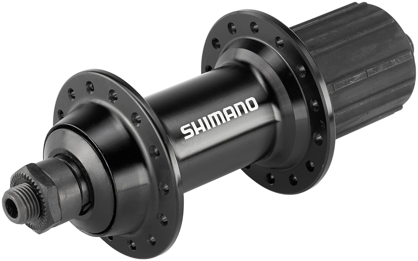 シマノ(SHIMANO) フリーハブ (ROADリムブレーキ) FH-RS400 32H OLD:130mm ブラック EFHRS400BYAL