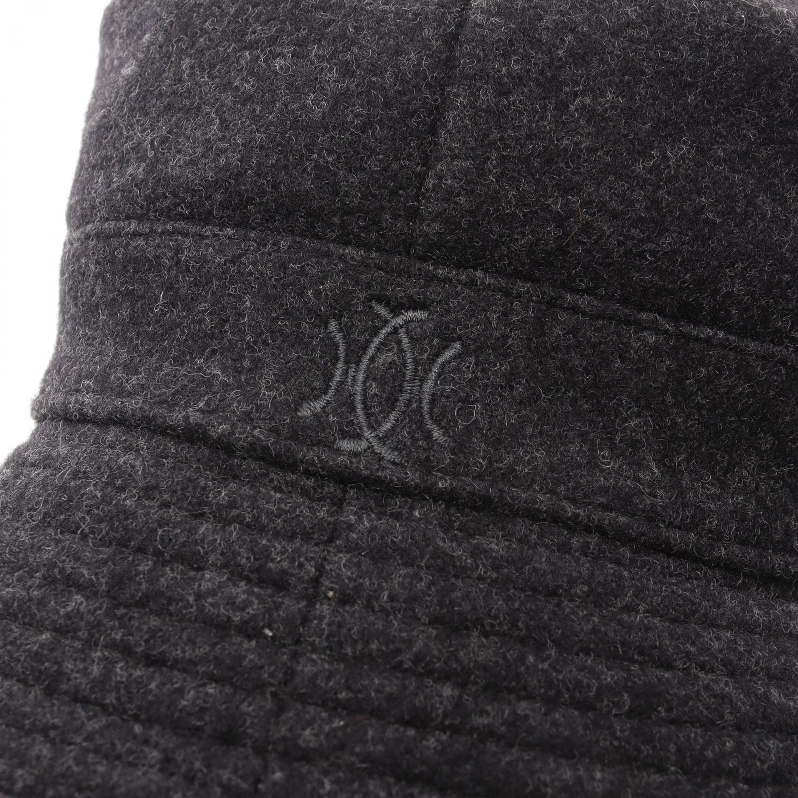 エルメス HERMES ハット ダブルH Hリフト ウール ハット レディース