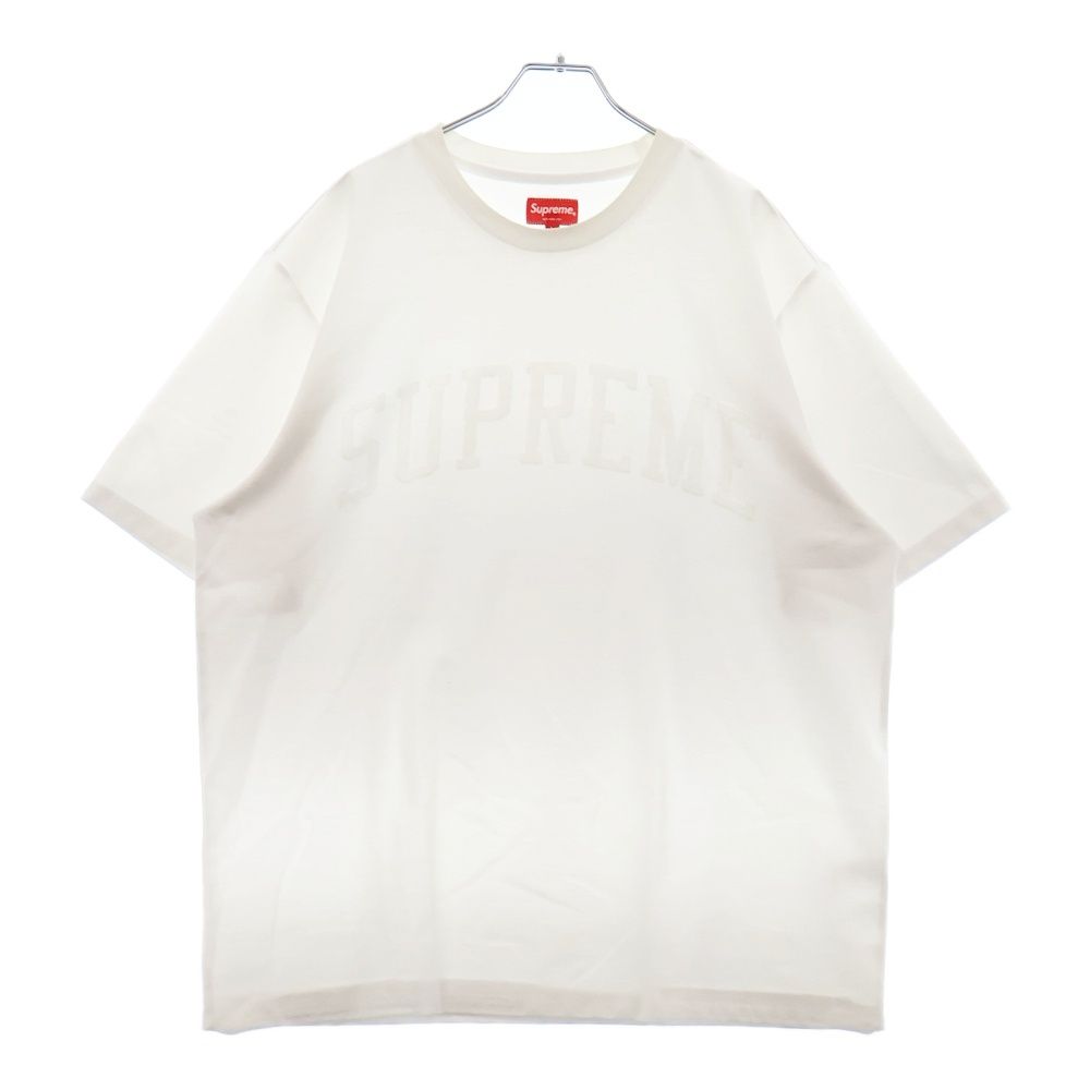 SUPREME (シュプリーム) 19AW Chenille Arc Logo S／S Top シェニール 