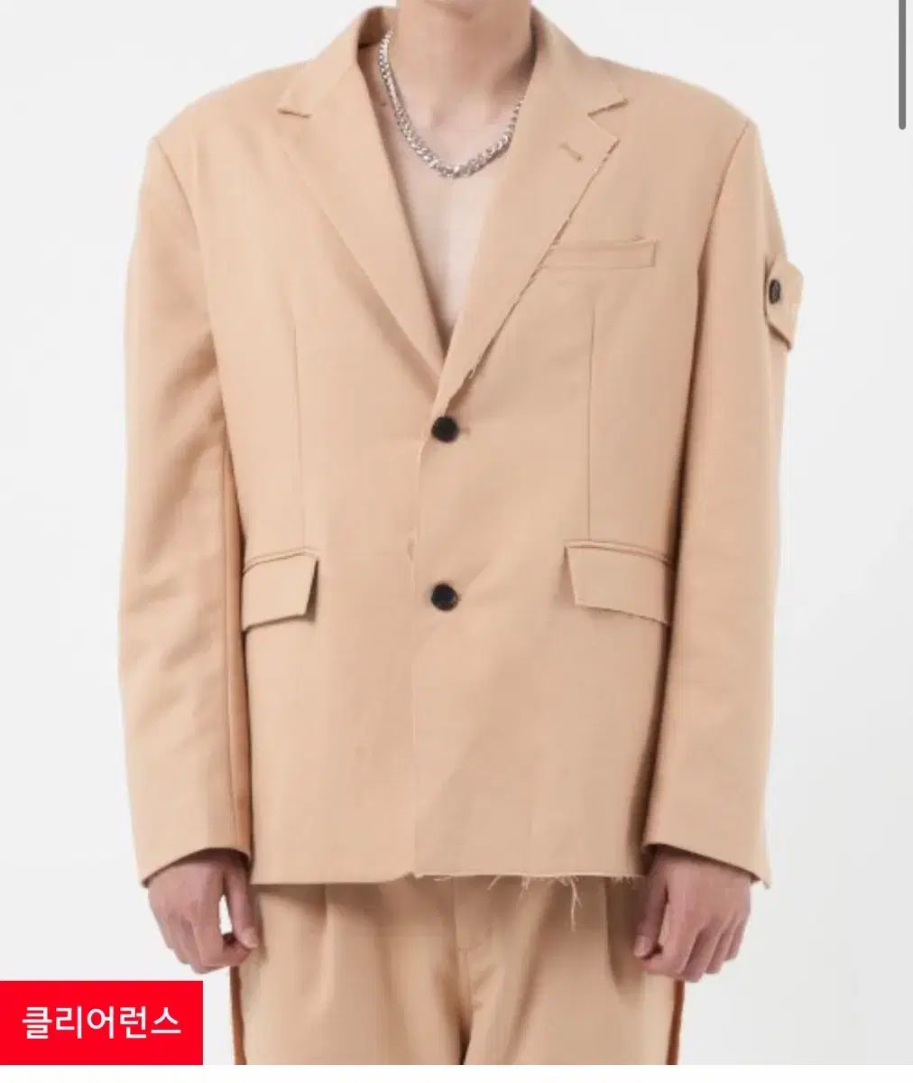 新品 LUONEER ルオニア シングル ブレスト ブレザー ジャケット