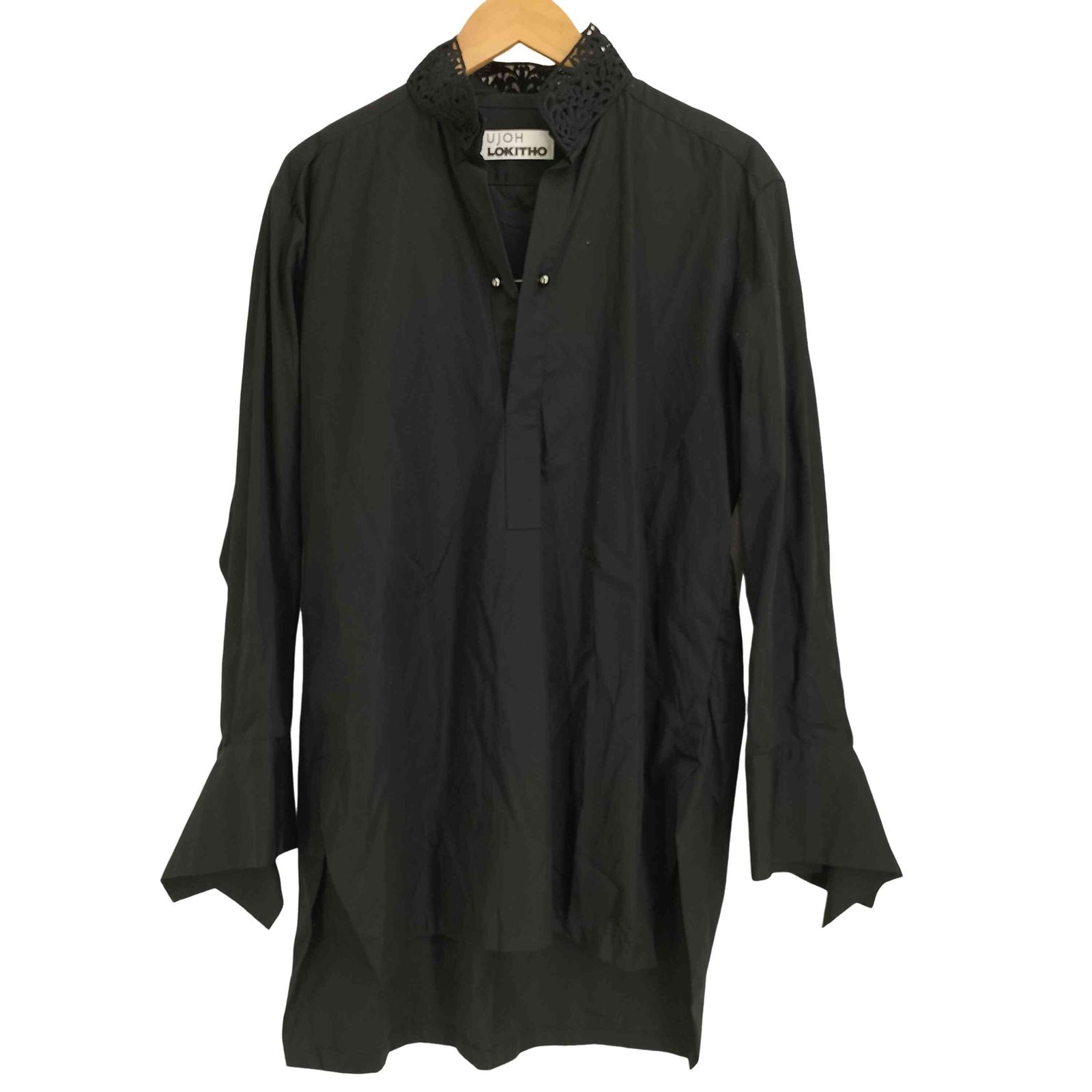 ウジョー Ujoh LOKITHO 別注 エンブロイダリーピアシングシャツ レディース 2