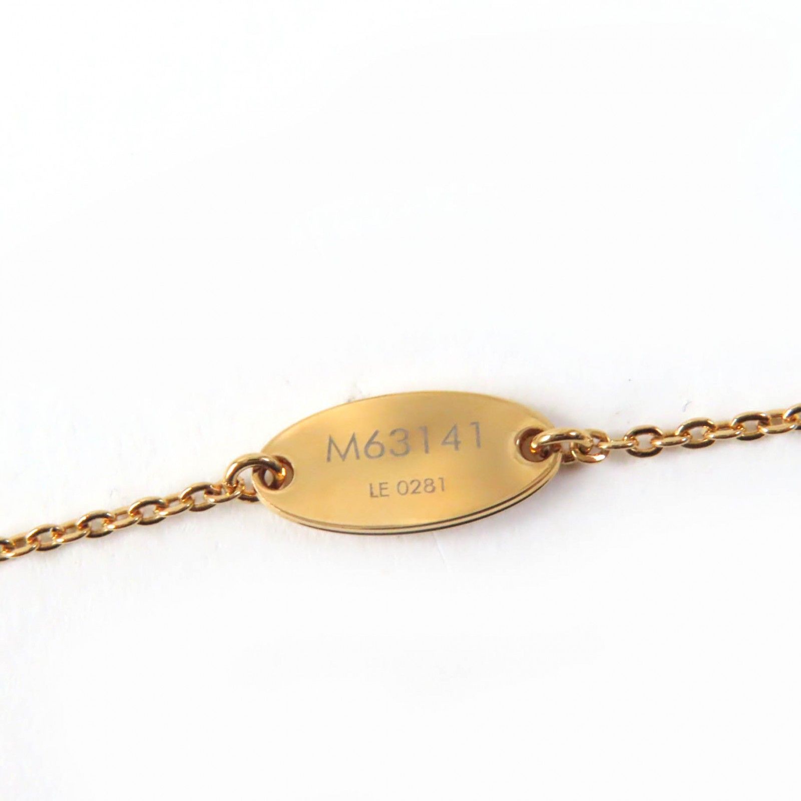 美品☆LOUIS VUITTON ルイヴィトン M63141 ネックレス 美品☆LOUIS VUITTON ルイヴィトン M63141 ネックレス