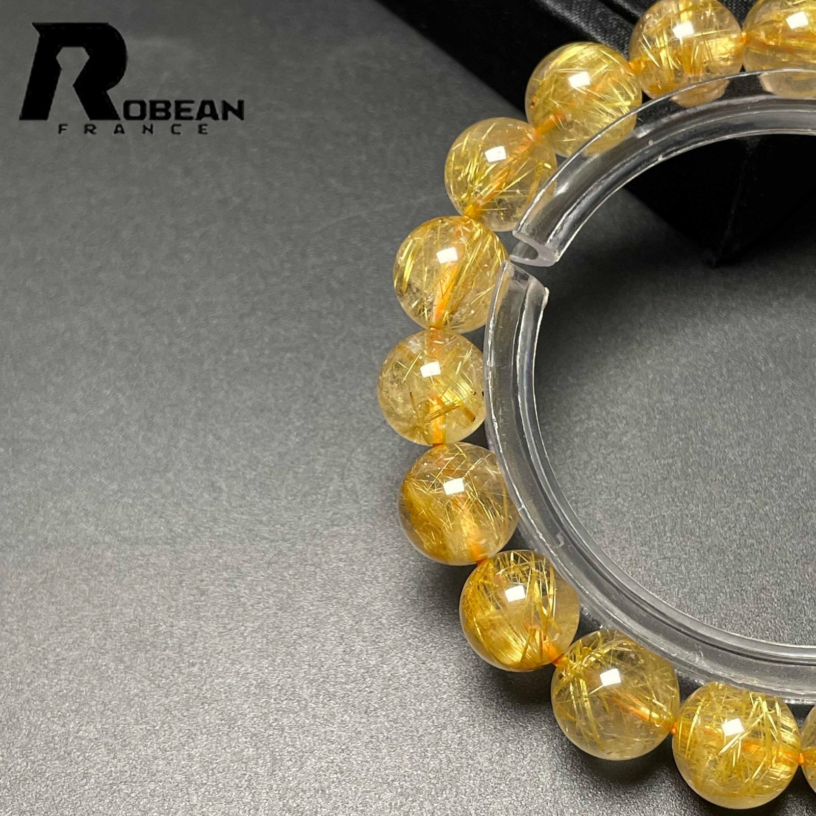 高級 EU製 定価30万円☆ROBEAN・極!極満針ルチルクォーツ