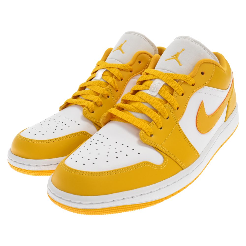 NIKE (ナイキ) AIR JORDAN 1 LOW WHITE POLLEN 553558-171 エア