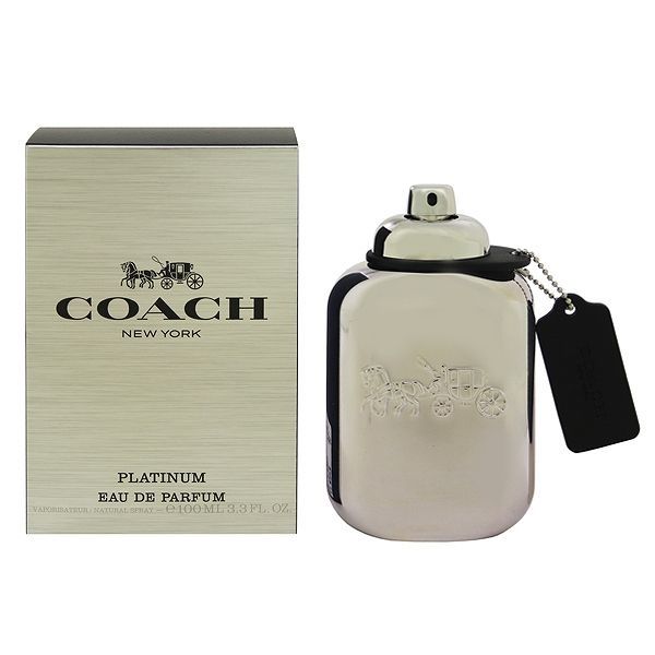 男性用 コーチ マン プラチナム EDP・SP 100ml 香水 フレグランス COACH PLATINUM FOR MEN 新品 未使用