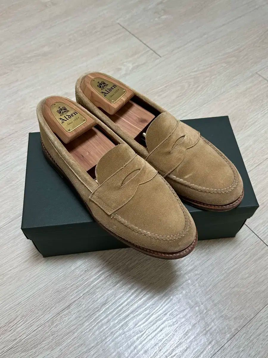 7 5D ALDEN オールデン 6244F スエード ローファー