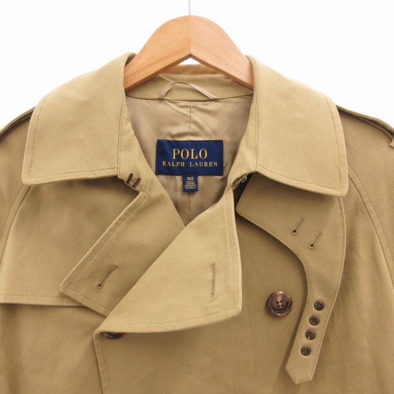 ポロ ラルフローレン POLO RALPH LAUREN トレンチコート ダブル ロング