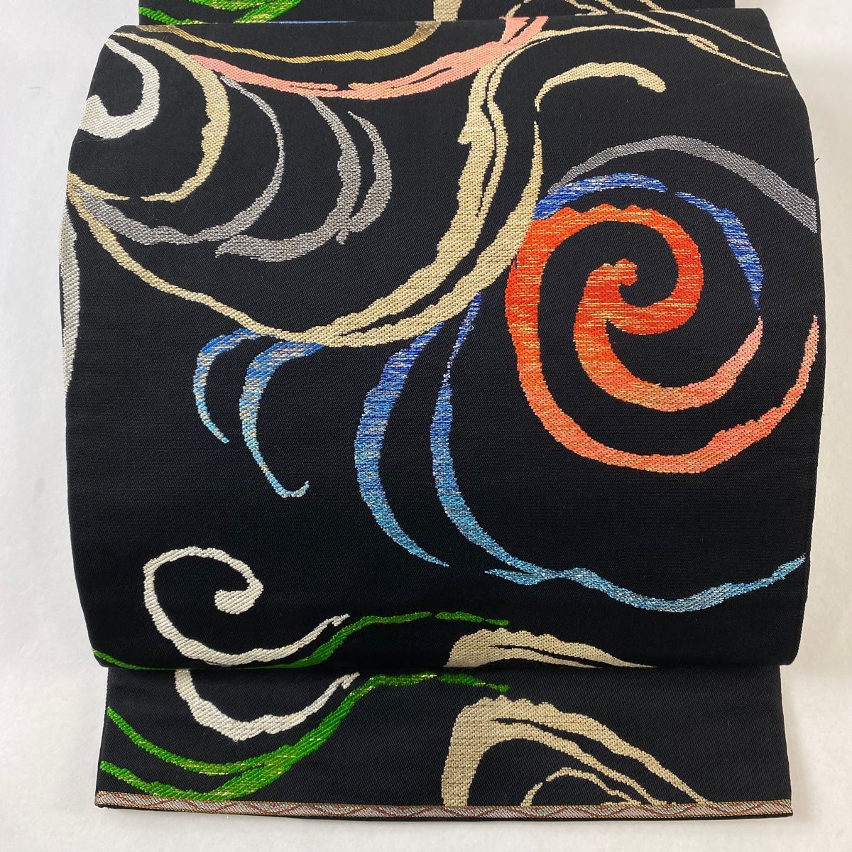 バイセル 着物 逸品 美品 袋帯 紫 北出与三郎 正倉院名物宝冠