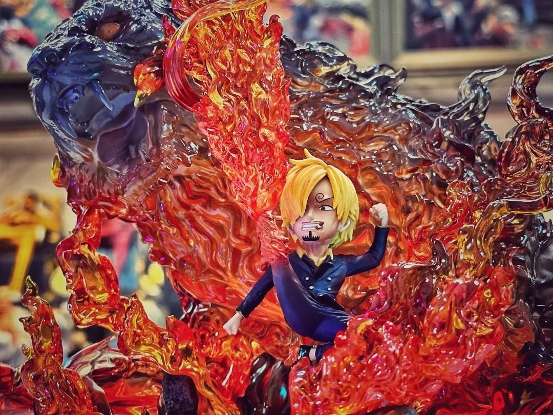 ワンピース 黒足のサンジ ガレージキット フィギュア ワーコレ
