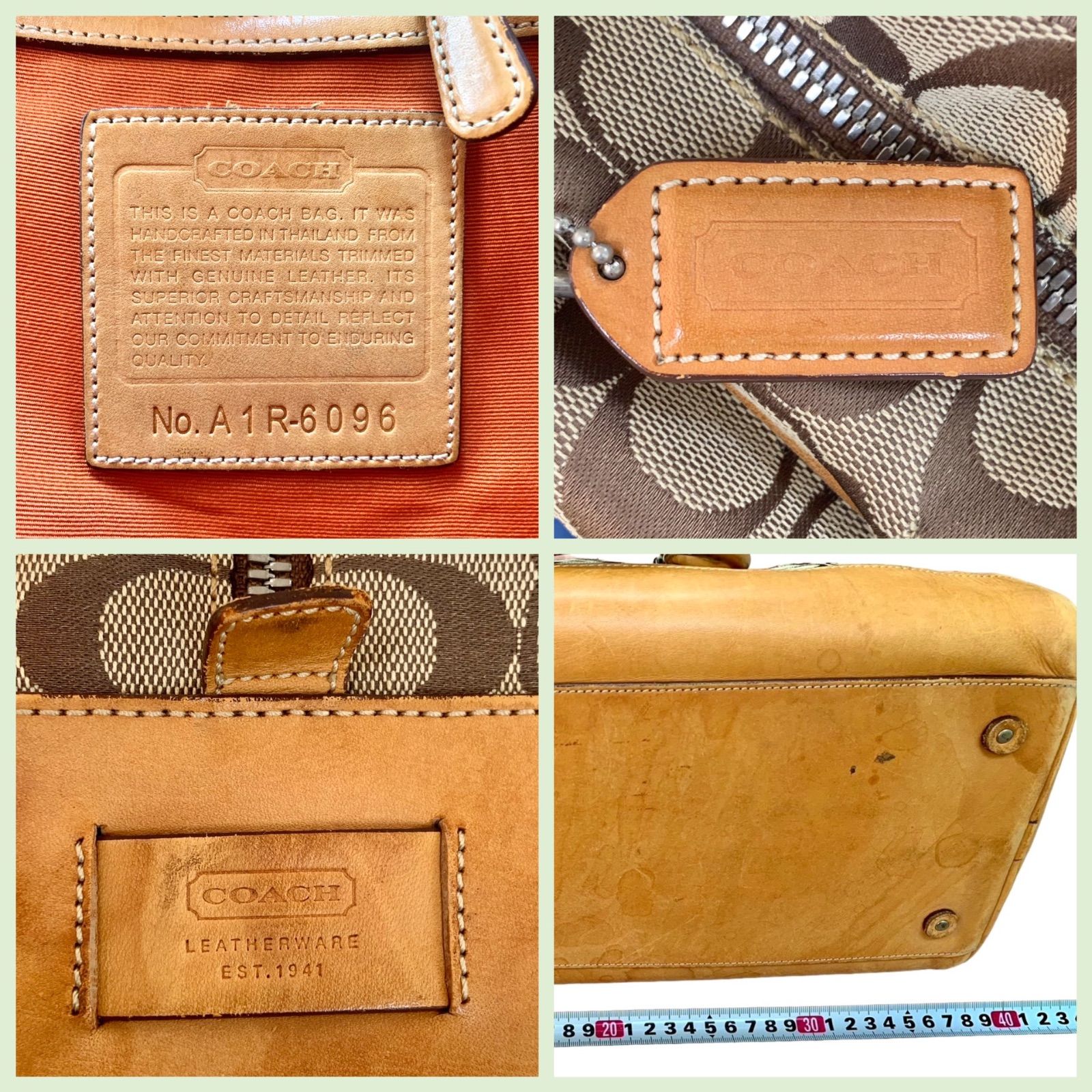 訳ありで割安出品⭐️COACH】 コーチ ボストンバッグ ショルダー