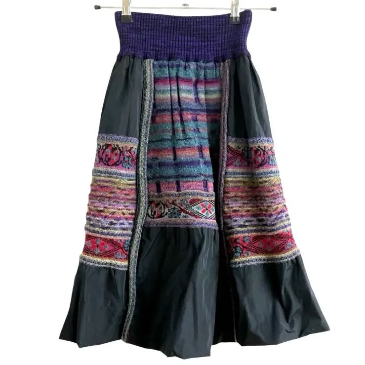 M.&KYOKO エムアンドキョウコ 佐藤繊維 ニット スカート 1 - メルカリ