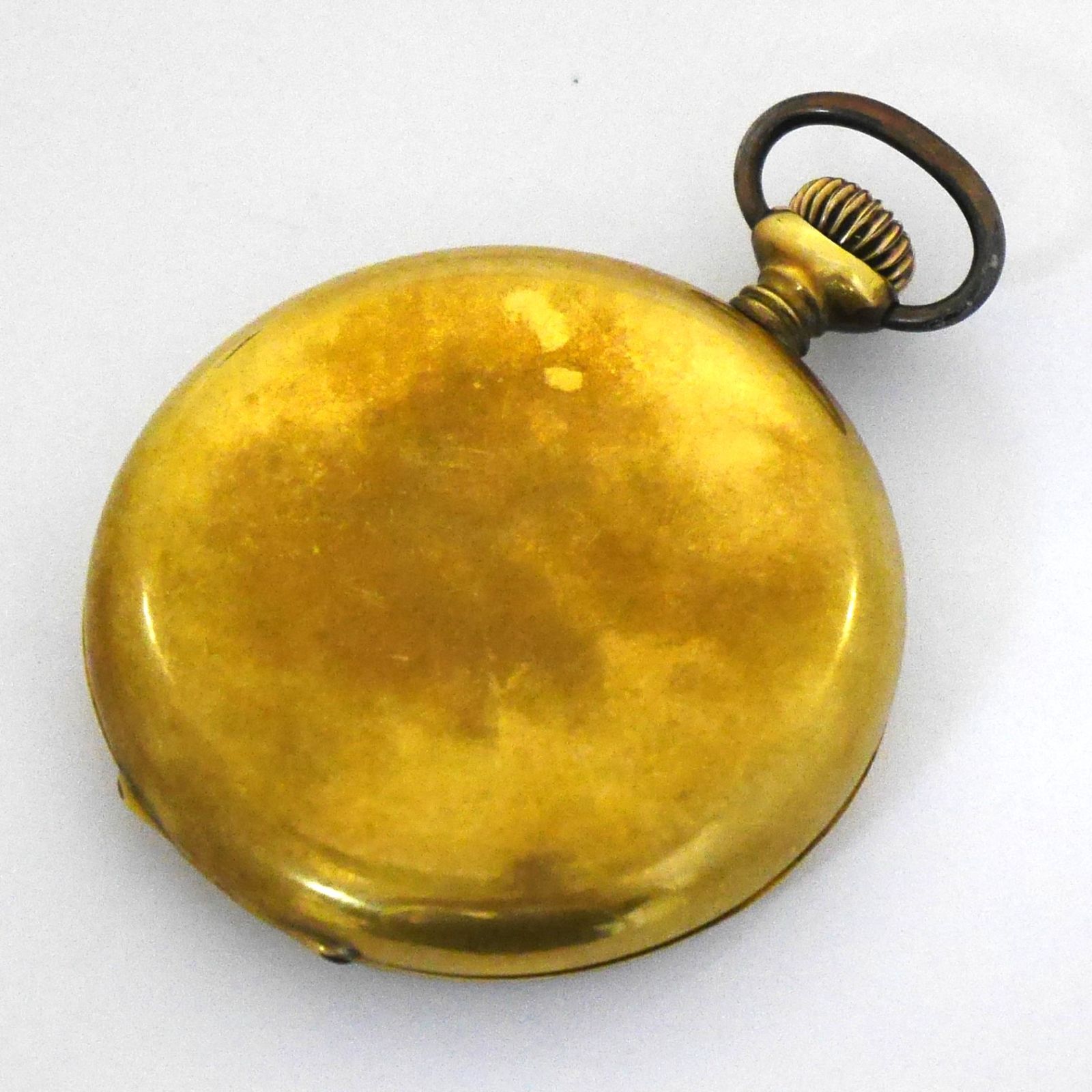 動作品 ウォルサム K18 15石 WALTHAM 18K 15jewels 懐中時計 pocket