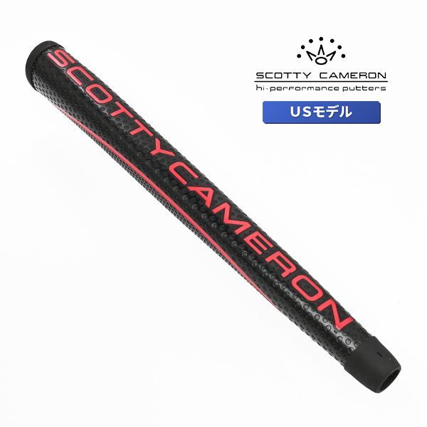 スコッティキャメロン マタドール ブラック レッドロゴ スモールサイズ パター グリップ 101453 Scotty Cameron Matador Putter Grip Small キャメロン 純正