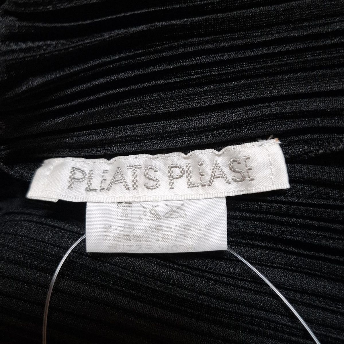 プリーツプリーズ　半袖カットソー　黒　3　L PLEATS PLEASE プリーツプリーズ 半袖 カットソー - メルカリ