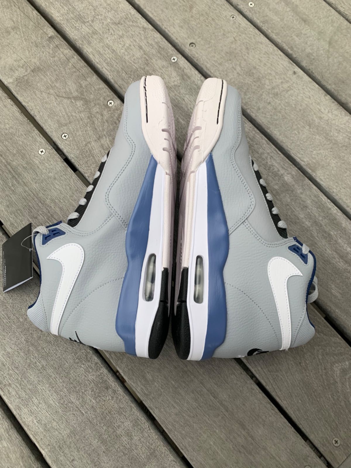 新品 27.5cm NIKE FLIGHT LEGACY グレー・ホワイト - メルカリ