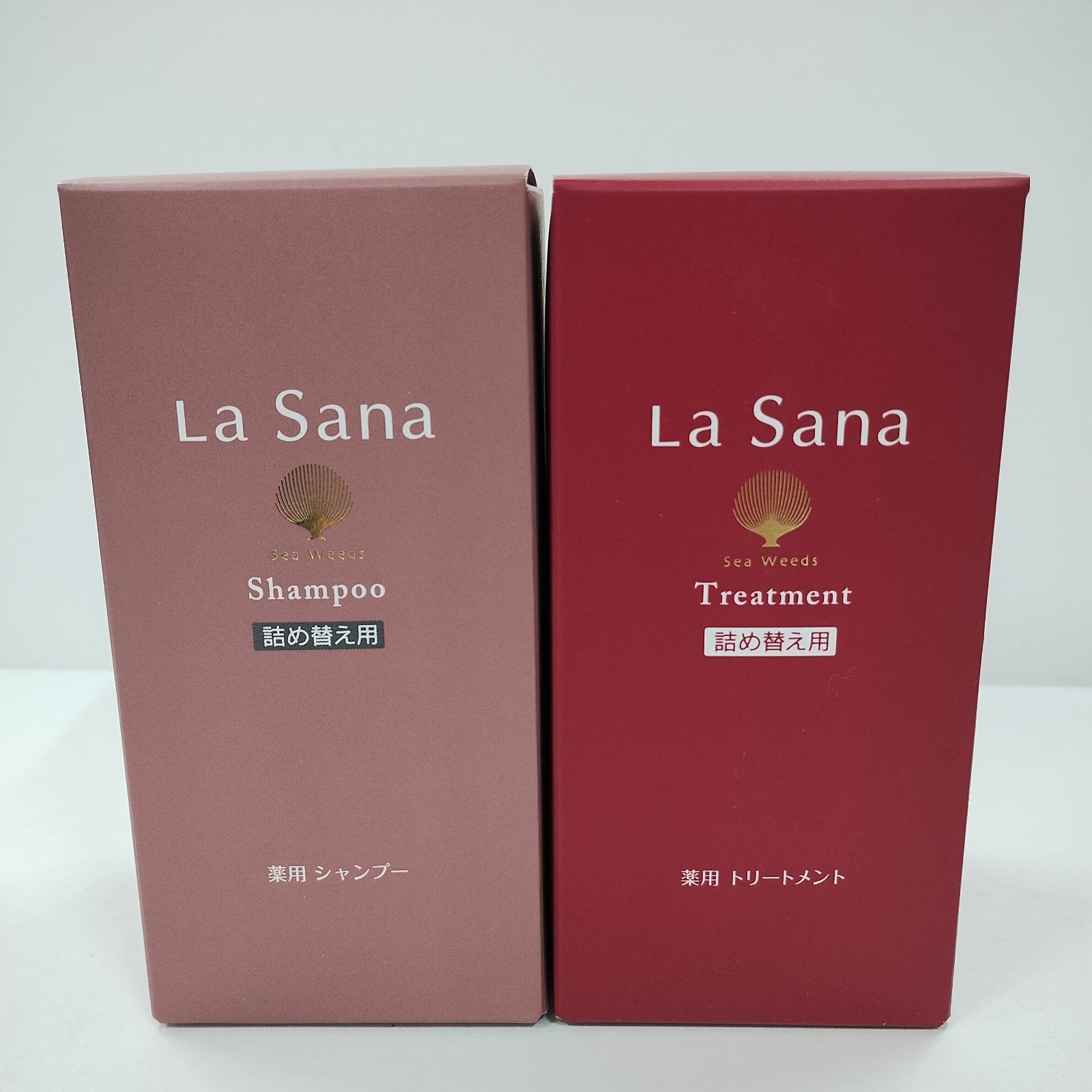 ＊新品＊La Sana 薬用 シャンプー トリートメント 詰替 各375ml La Sana 薬用 シャンプー 詰め替え用 375ml＜医薬部外品