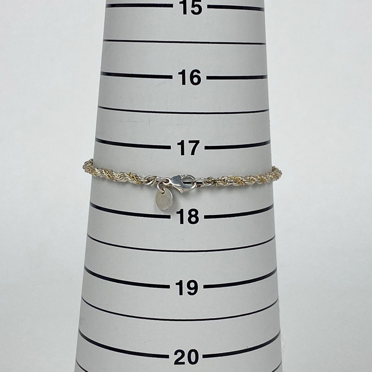 ティファニー TIFFANY&Co. ツイストロープ ブレスレット K18 腕輪 