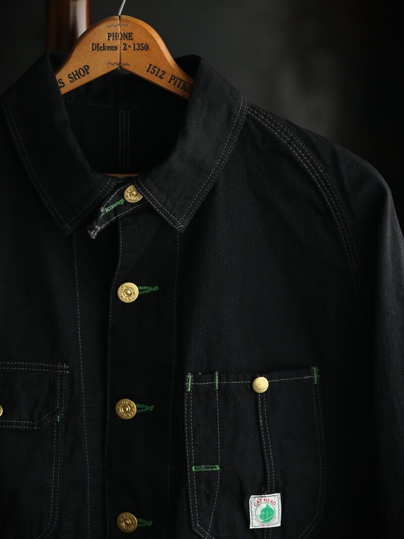 TCB jeans TCBジーンズ Cat Head Jacket BKBK キャットヘッド