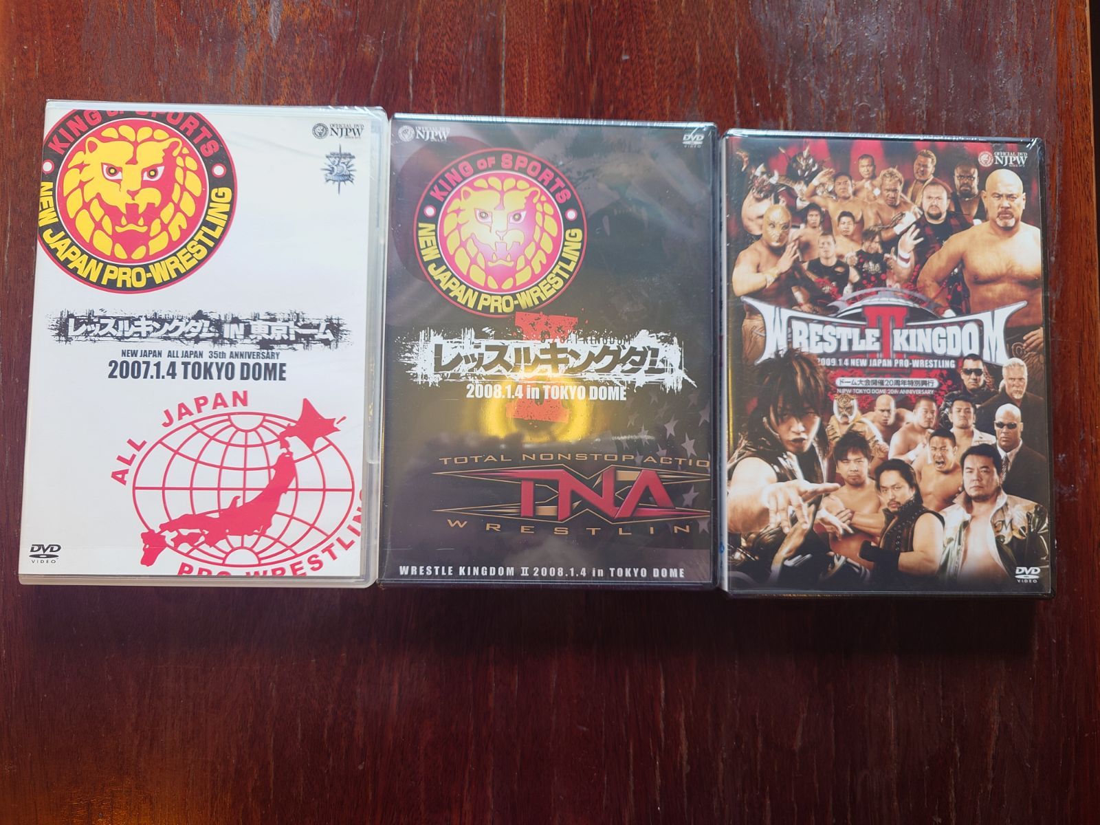 レッスルキングダム I Ⅱ Ⅲ セット