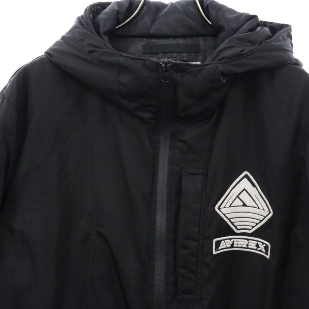 AVIREX (アヴィレックス) MA-1 WARM LINED HOODIE ワッペンデザイン