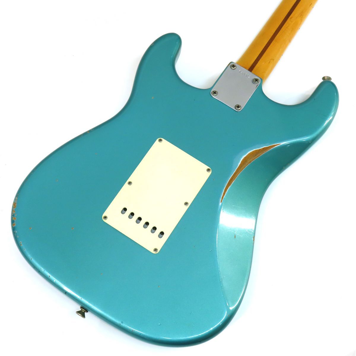 ストラトキャスターエレキギター　ターコイズブルー 楽天市場】ターコイズ（シリーズStratocaster（フェンダー