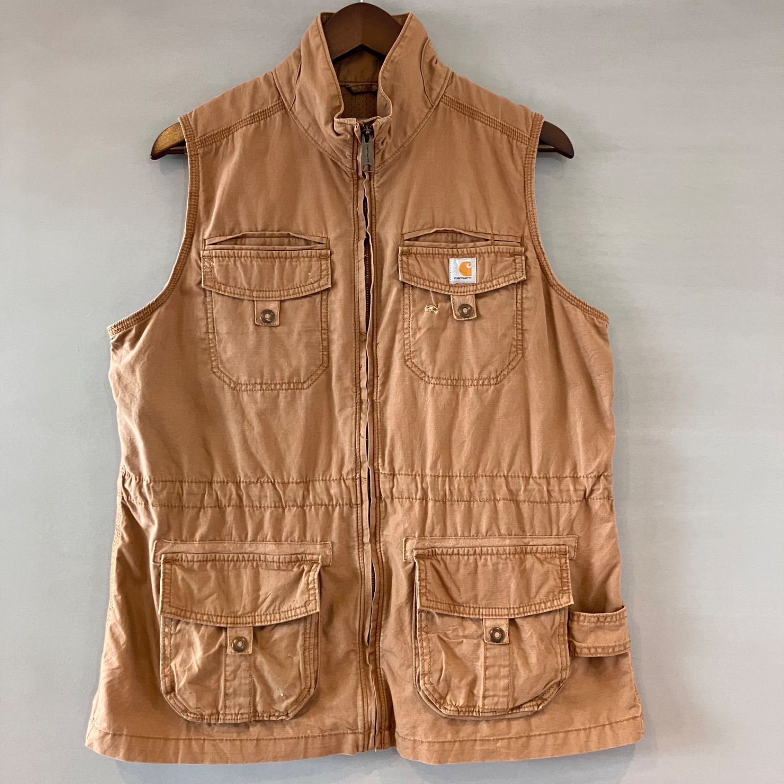 カーハート　ブラウン コットン ベスト Carhartt ブラウン コットンベスト CARHARTT WIP カーハート ベスト