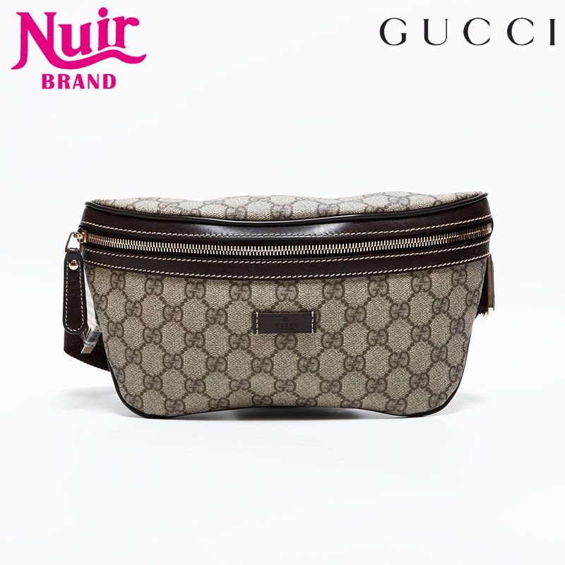 GUCCI グッチ ウエストバッグ GGスプリーム PVC