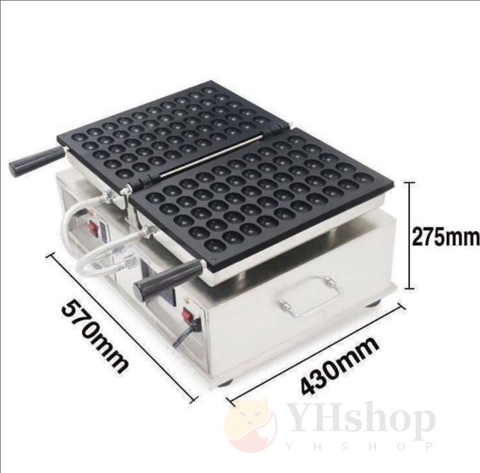 新品 ベビーカステラ　ストリートフード 商業用 ケーキメーカー デジタルディスプレイ付き　ベビーカステラメーカー ワッフルメーカー 110V（穴は50個です） ベビーカステラ ストリートフード 商業用 ケーキメーカー デジタル