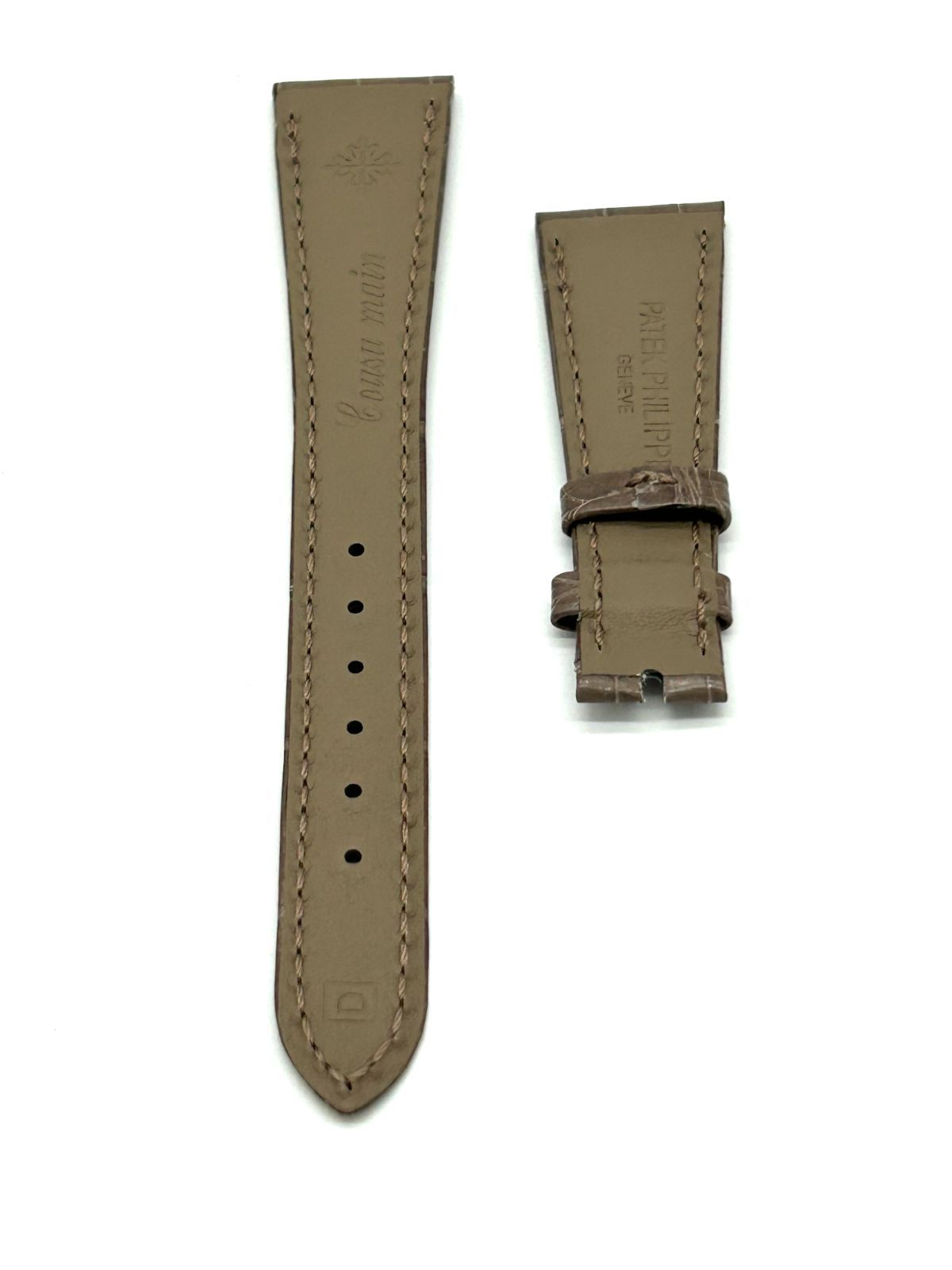 ✨新品✨パテックフィリップ 純正 Dバックル Au750 14mm アリゲーター