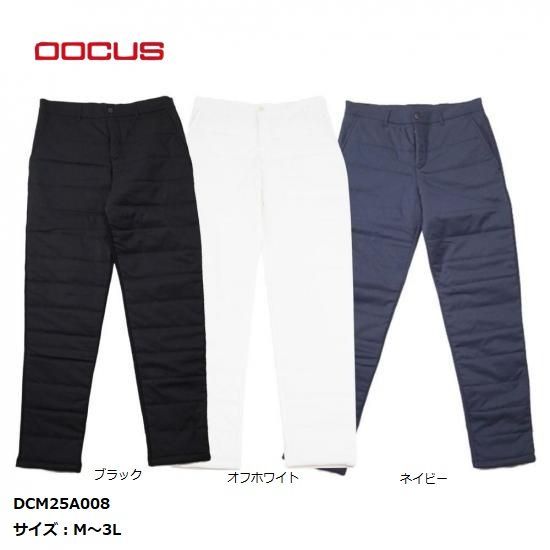 DOCUS ゴルフウェア ドゥーカス パンツ ホットパディング 長ズボン ロングパンツ おしゃれ かっこいい メンズ DCM25A008 お取り寄せ商品