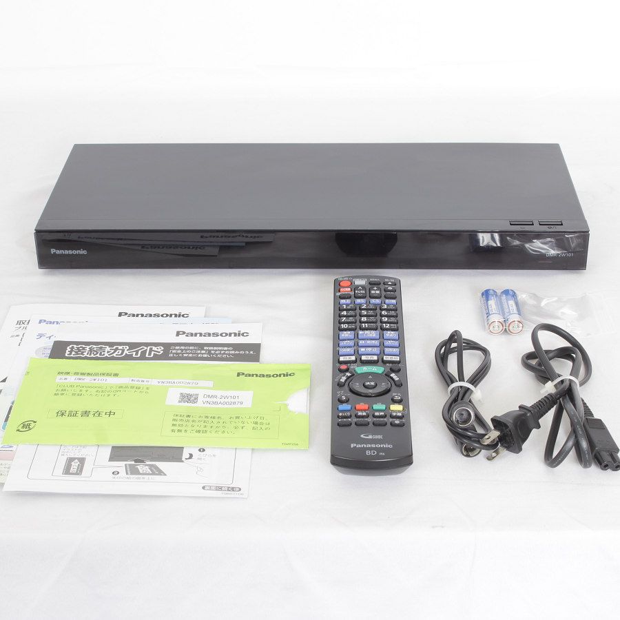 未開封！　Panasonic DMR-2W101 BLACKPanasonic