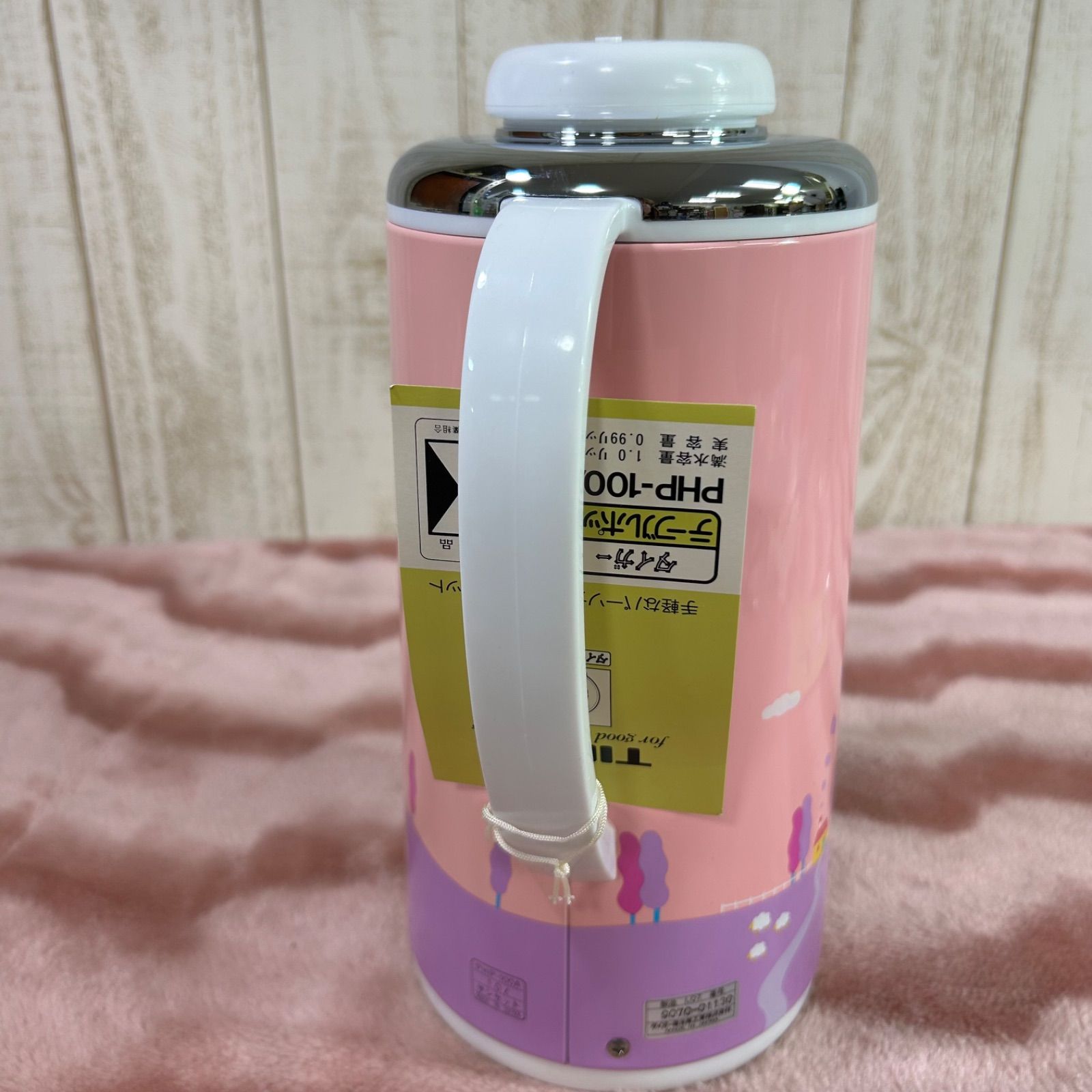 昭和レトロ タイガー魔法瓶 保温ポット 花柄ピンク 新品 TIGER - メルカリ