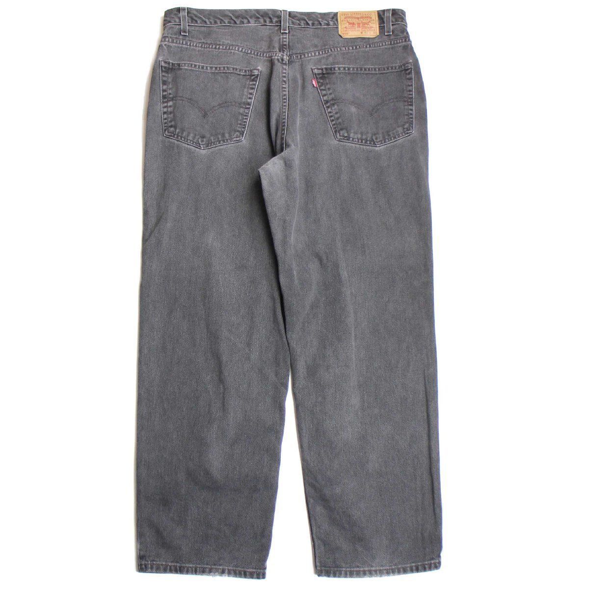 リーバイス550 Levis テーパードデニム フェードブラックW40