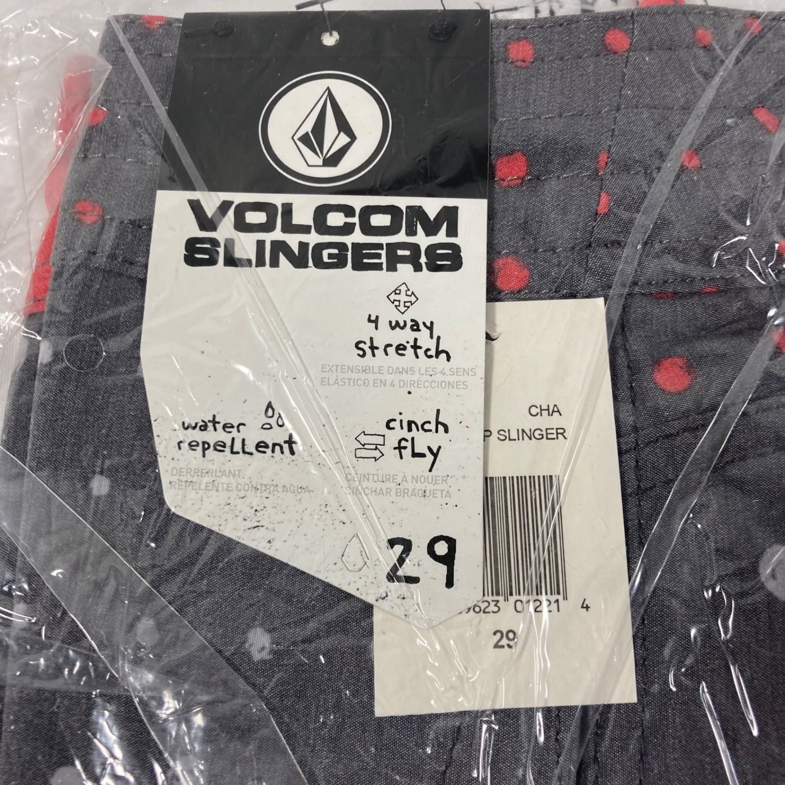 【新品】VOLCOM ボルコム サーフパンツ 水着 29インチ チャコールグレー（CHA） 海・プール・リゾート【M133】