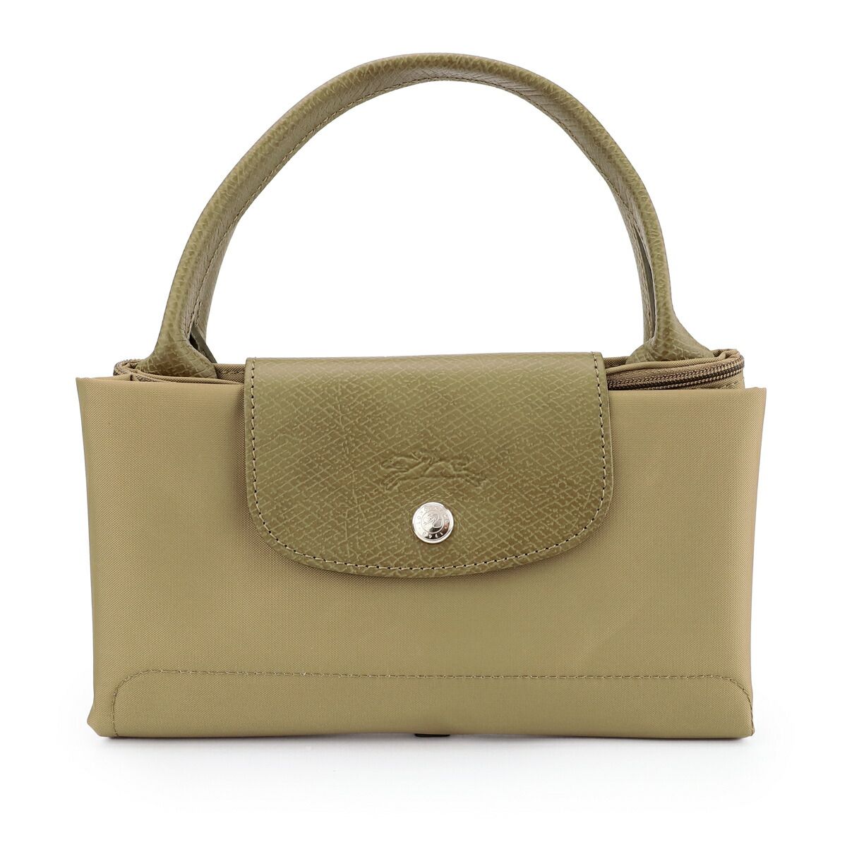 新品 ロンシャン LONGCHAMP ハンドバッグ ル プリアージュ グリーン 