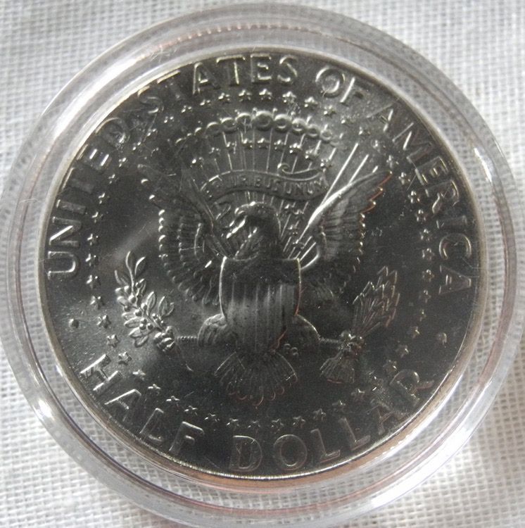 アメリカ 1/2ドル硬貨 バンクシー クレヨンシューター 限定カラーコイン