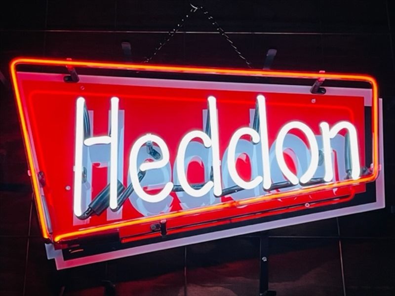 へドン Heddon ネオン 看板 オールドルアー ダイワ トップ道 ZEAL