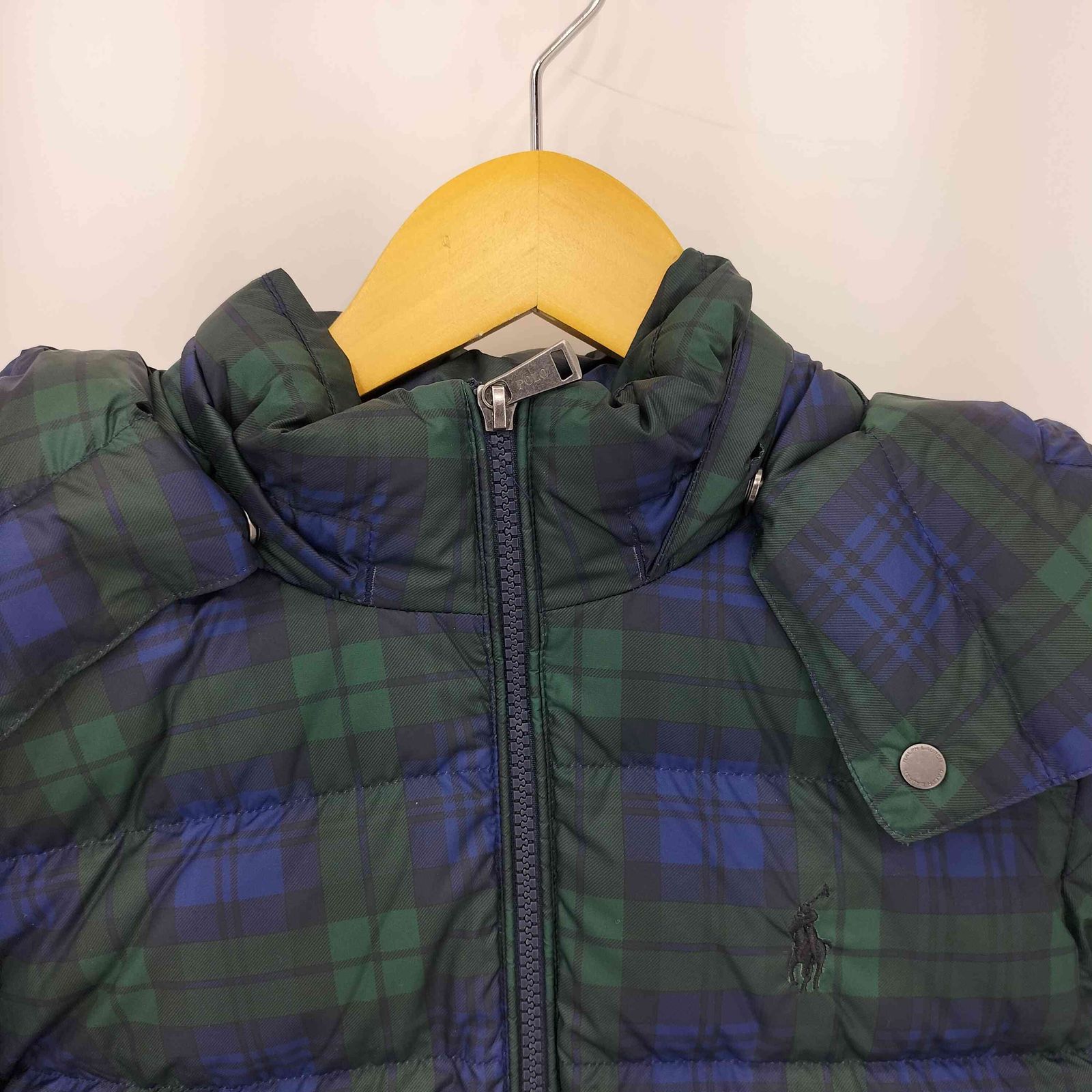ポロラルフローレン POLO RALPH LAUREN Womens Plaid Down Prka