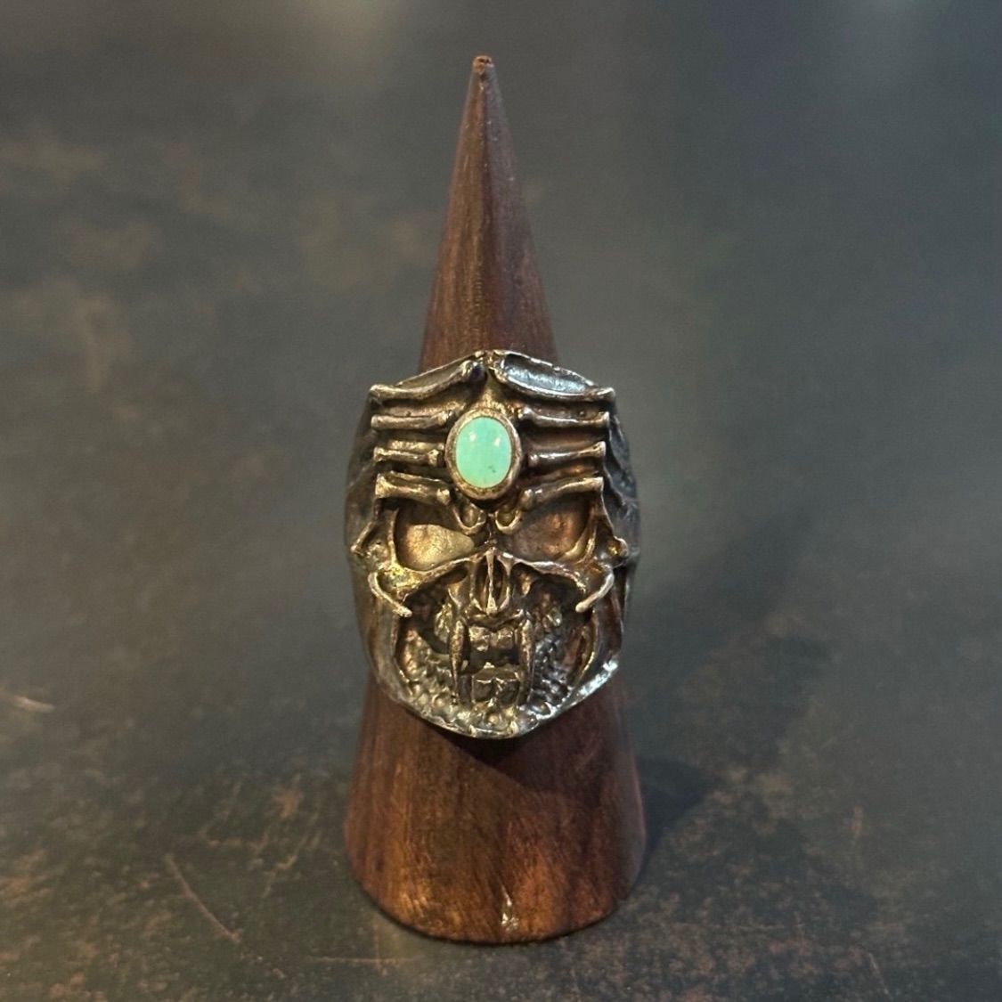 SILVER925 TURQUOISE WIDE RING/シルバー/リング