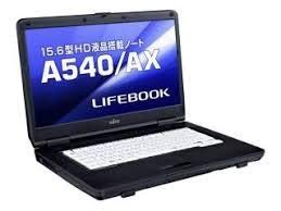 【中古-非常に良い】 Windows10 15.6インチ Fujitsu 富士通 FMV A540 AX ノートパソコン Celeron 900 4GB 160GB DVD
