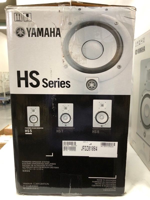 ヤマハ YAMAHA HS5W パワードスタジオモニタースピーカー×2本