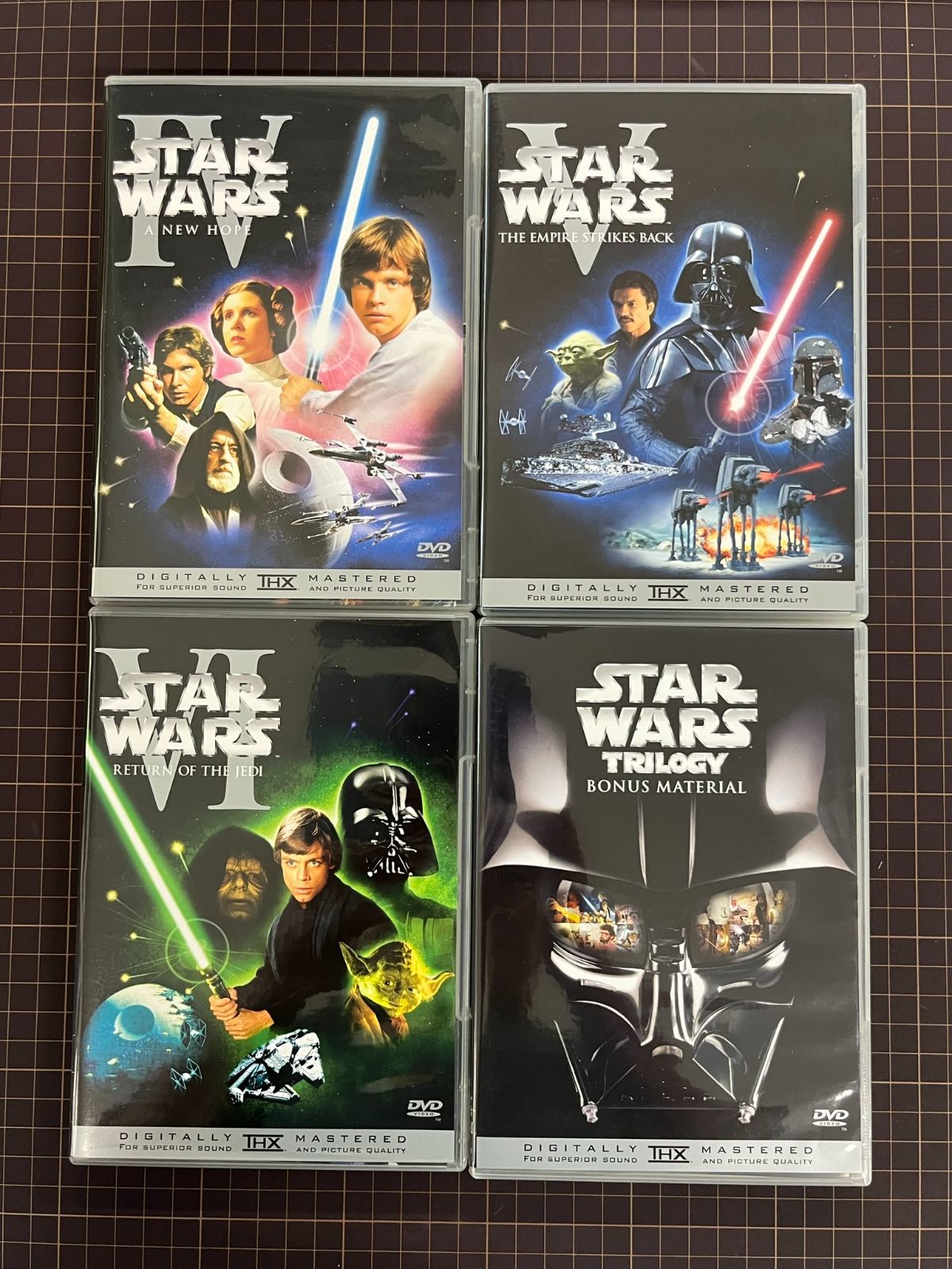 難あり】 STAR WARS TRILOGY 初回限定生産 （スターウォーズ